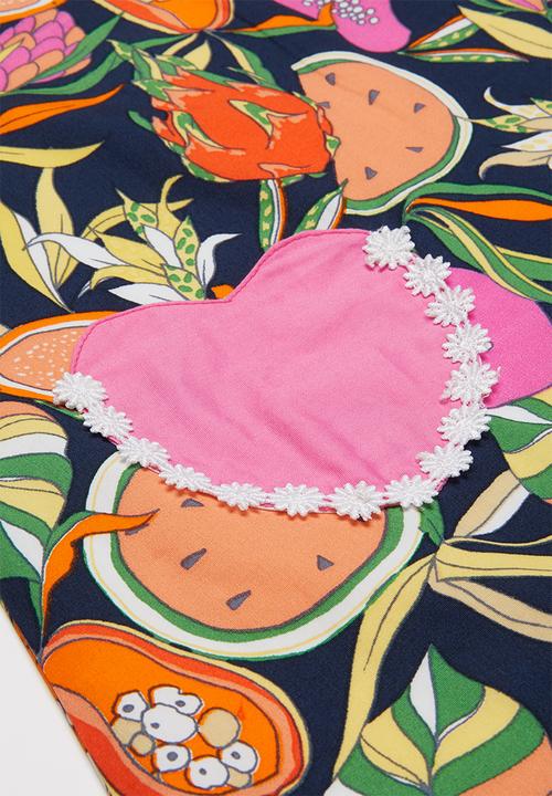 Pop Candy - Printed dress - navy