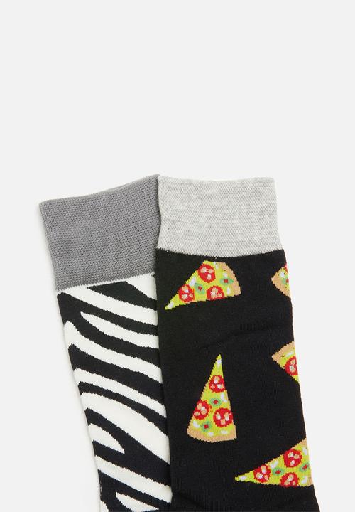 Superbalist - 2-Pack fun socks - multi