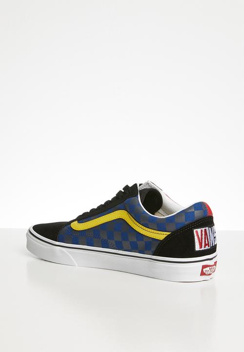 Vans - Ua old skool - (otw rally) checker/multi/black