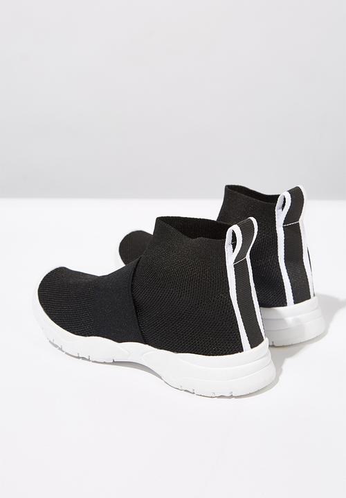 Cotton On - Knit trainer - black