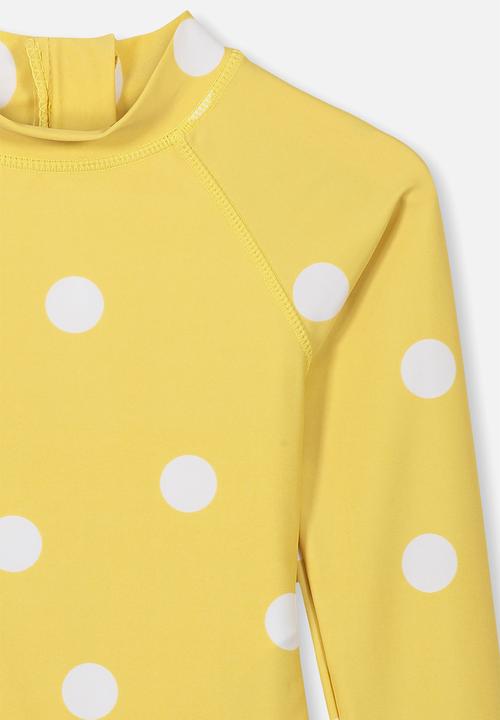 Cotton On - Lydia one piece - yellow & white 