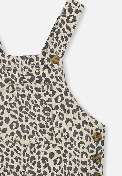 Cotton On - Soleil skirtall - beige & black 