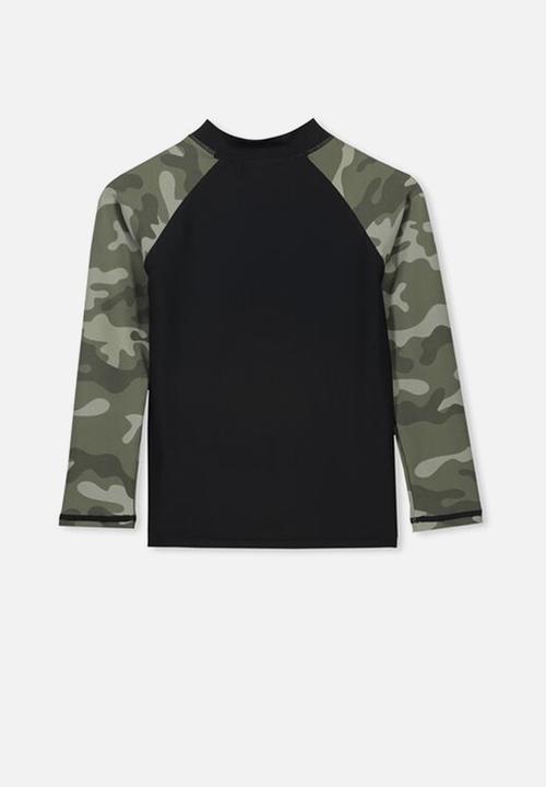 Cotton On - Flynn long sleeve rash vest - multi 
