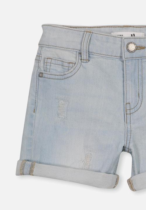 Cotton On - Camilla denim short - blue