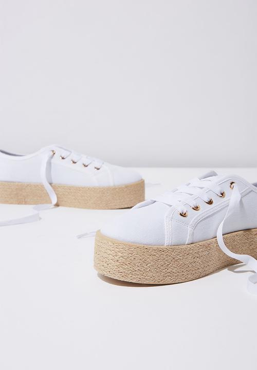 Cotton On - Espadrille sneaker - white