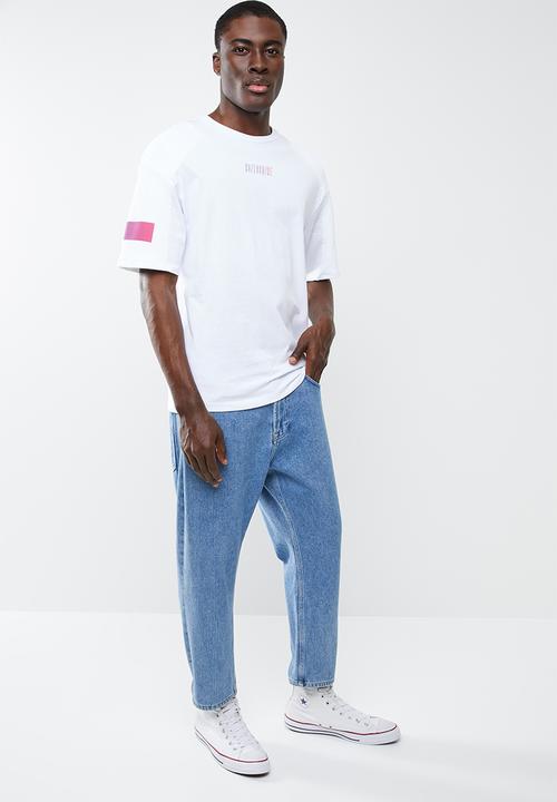Jack & Jones - Helber short sleeve tee - white