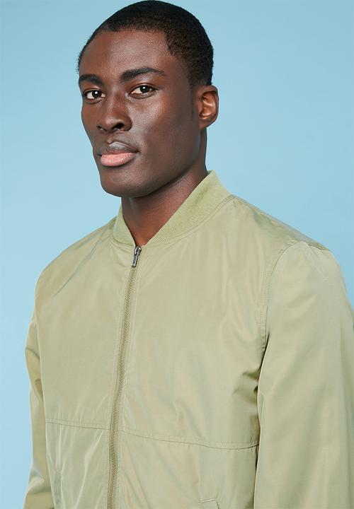 Superbalist - Lined bomber jacket - green