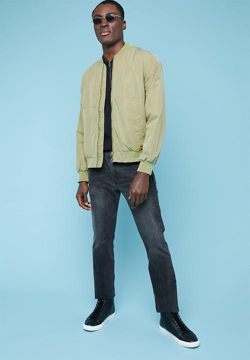 Superbalist - Lined bomber jacket - green