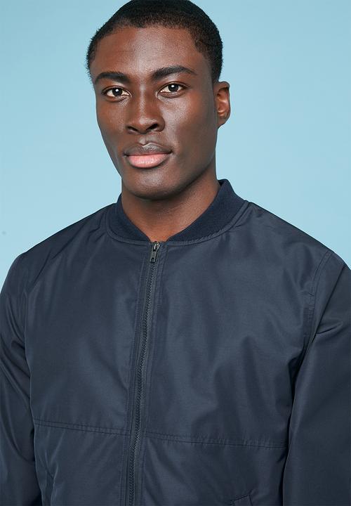 Superbalist - Lined bomber jacket - navy
