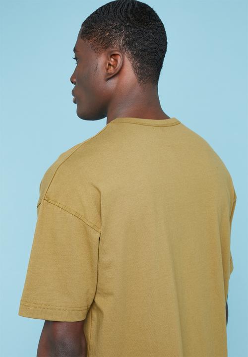 Superbalist - Utility pocket loose fit tee - khaki