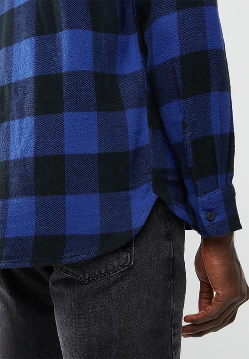 Levi’s® - Classic worker shirt - black & blue