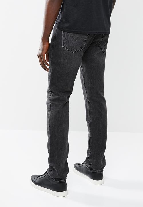 Levi’s® - 502 regular taper forklift jeans - black