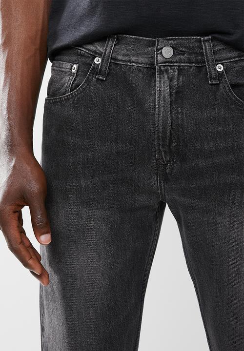 Levi’s® - 502 regular taper forklift jeans - black