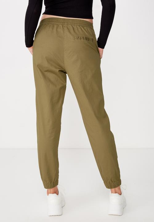 Cotton On - Cuffed chino - green 