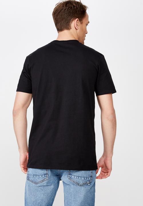 Cotton On - Coke box logo tee - black