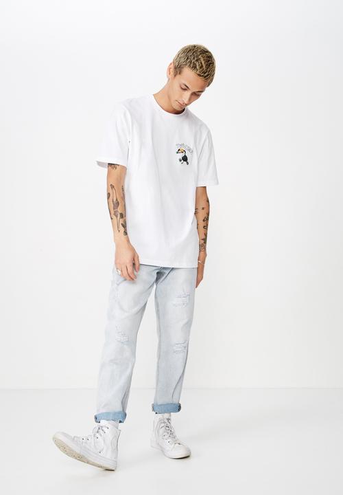 Cotton On - Two cans T-shirts - white