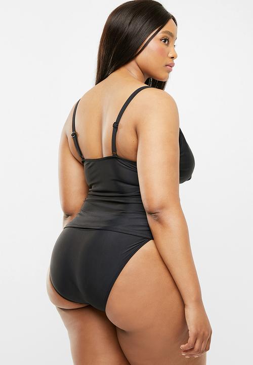 Quayside - Classic swim bottom - black