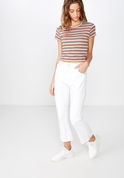 Cotton On - The baby tee nic stripe - multi