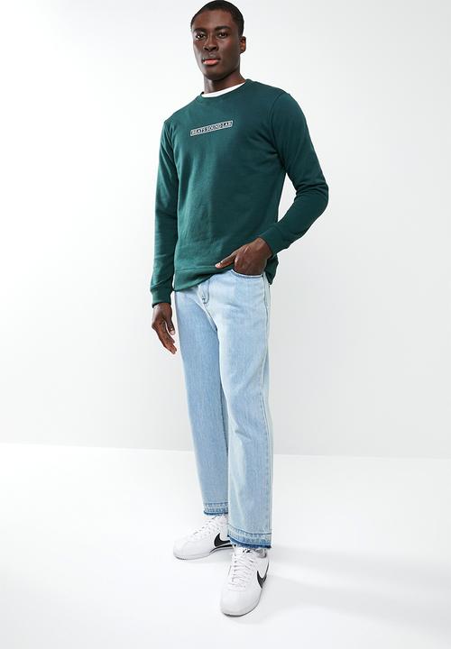 Cotton On - Crewneck fleece sweater - green