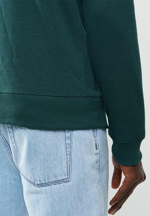 Cotton On - Crewneck fleece sweater - green