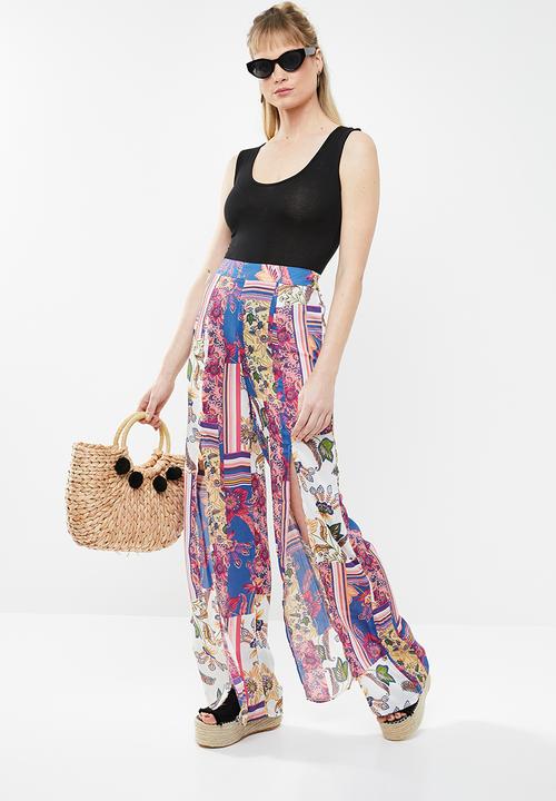 Missguided - Split leg trousers - multi