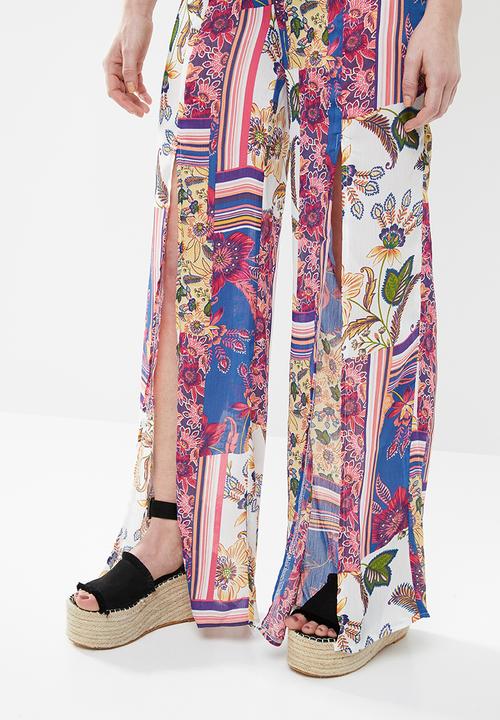 Missguided - Split leg trousers - multi