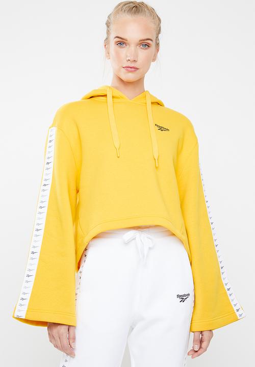 reebok yellow hoodie
