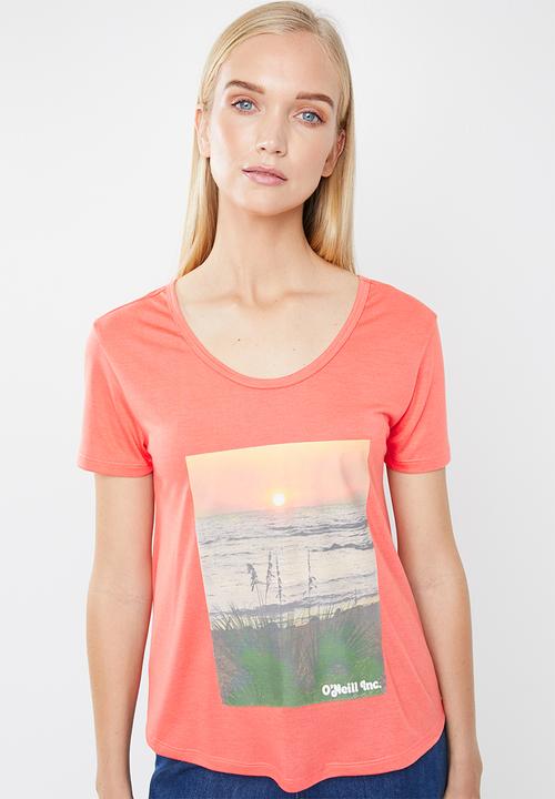 O'Neill - Paradise tee - coral