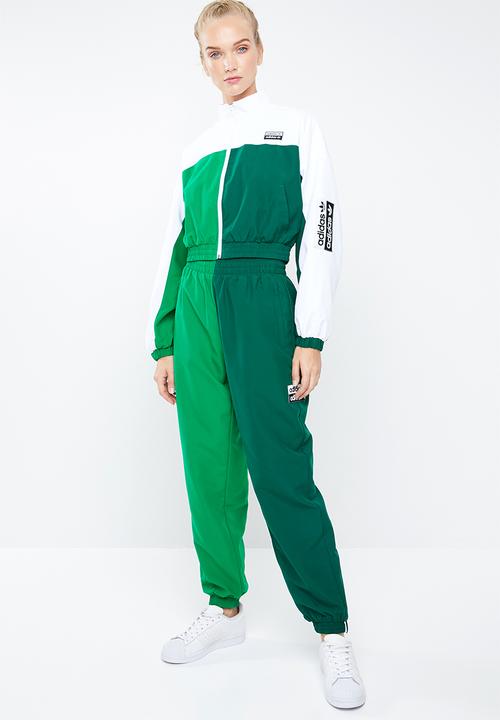 adidas Originals - Generalist track top - green & white