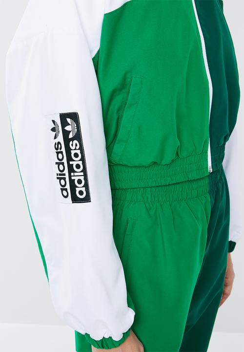 adidas Originals - Generalist track top - green & white