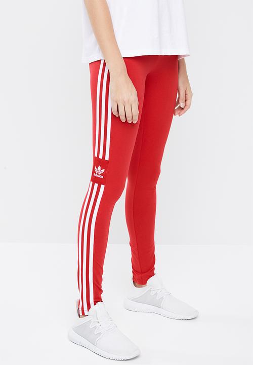 adidas tights red