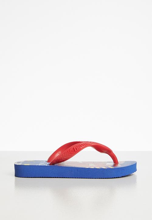 Havaianas - Cars flips flops - red & blue