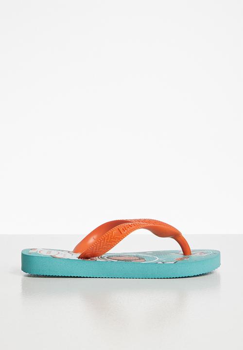 Havaianas - Kids radical flip flops - blue & orange