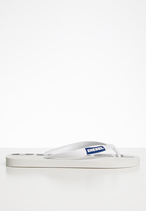 Diesel  - SA-briian w slides - star white/turkish