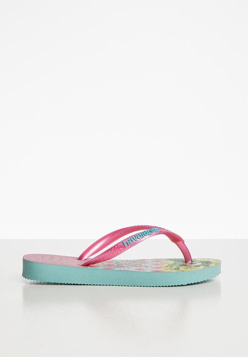 Havaianas - Kids slim tangled  flip flops - multi