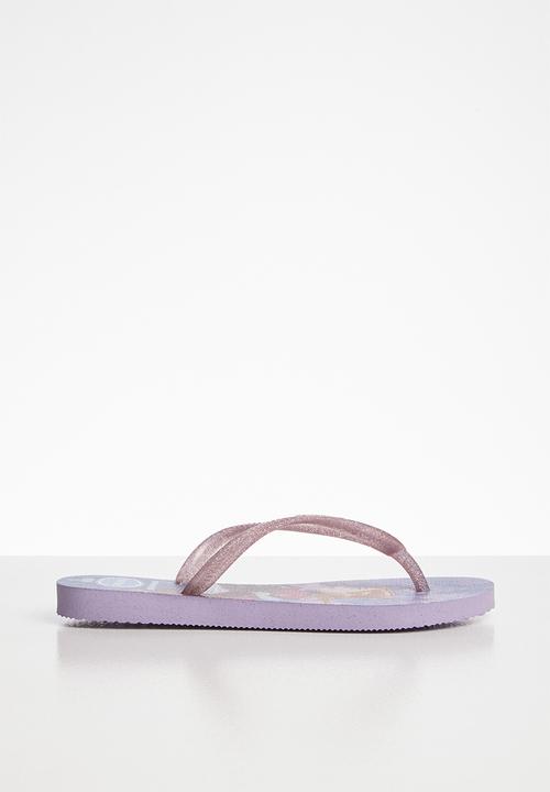 Havaianas - Frozen flip flops - purple & blue 