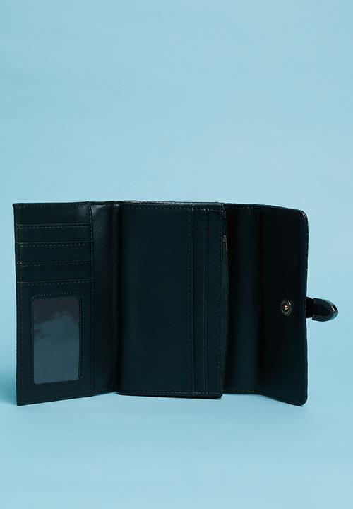 Superbalist - Faux croc purse - navy & black