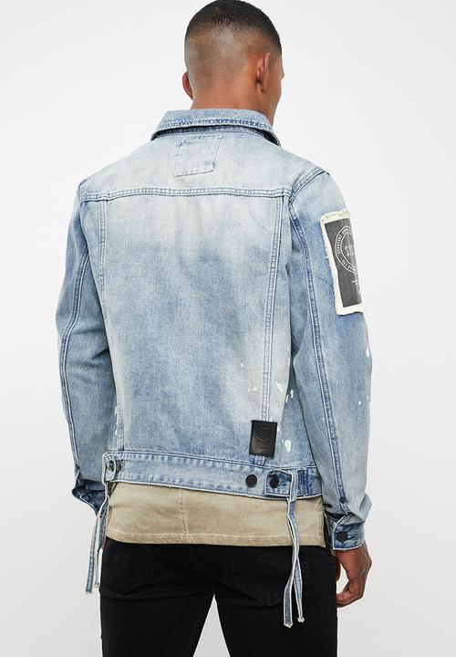 S.P.C.C - Washed denim jacket - blue