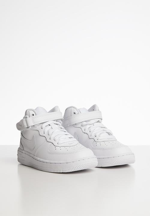 Nike - Nike Force 1 mid sneaker - white