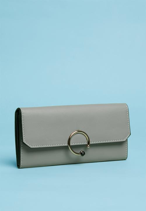 Superbalist - Mimi ring detail purse - grey