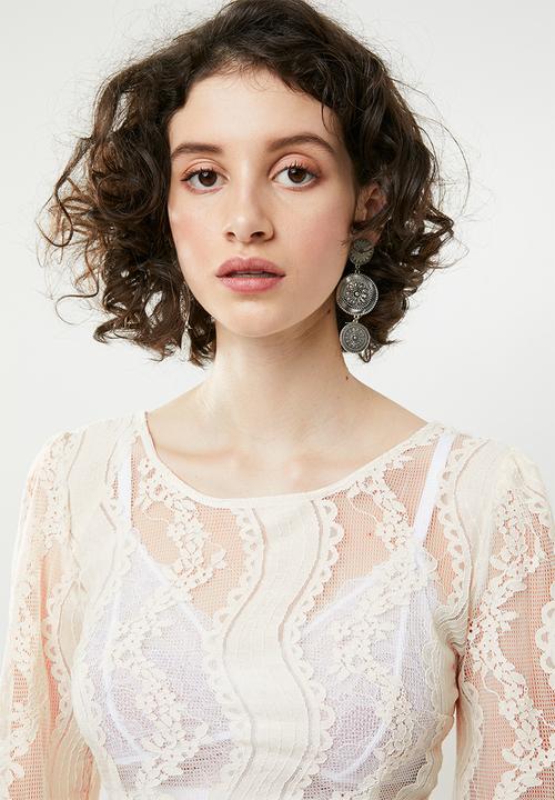 Forever21 - Lace pullover - cream