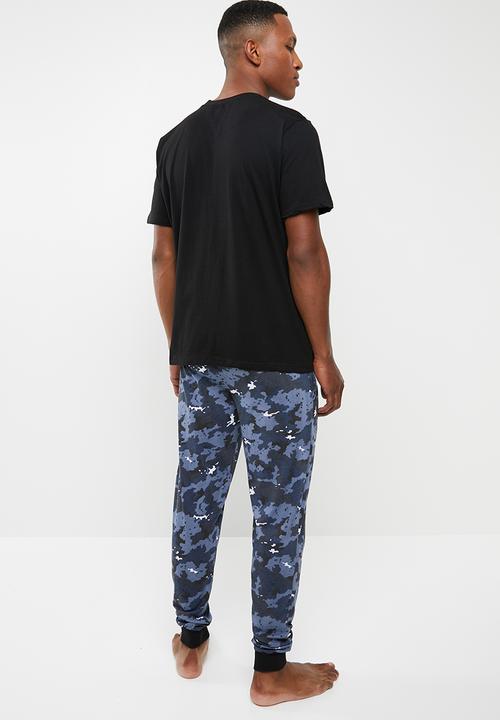 Brave Soul - Sama sleep set - black & blue