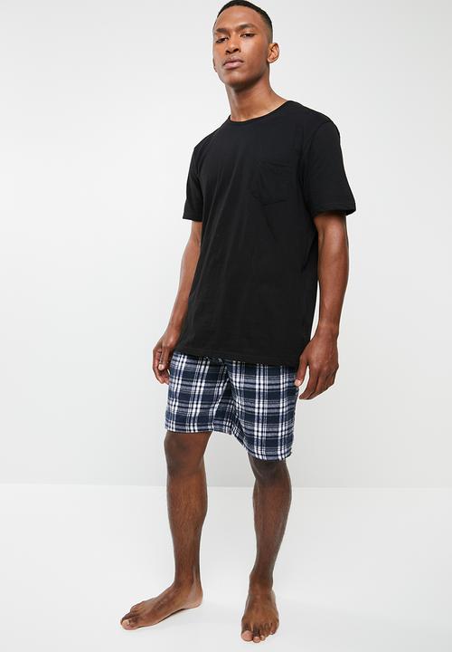 Brave Soul - Shane sleep set - black & navy 