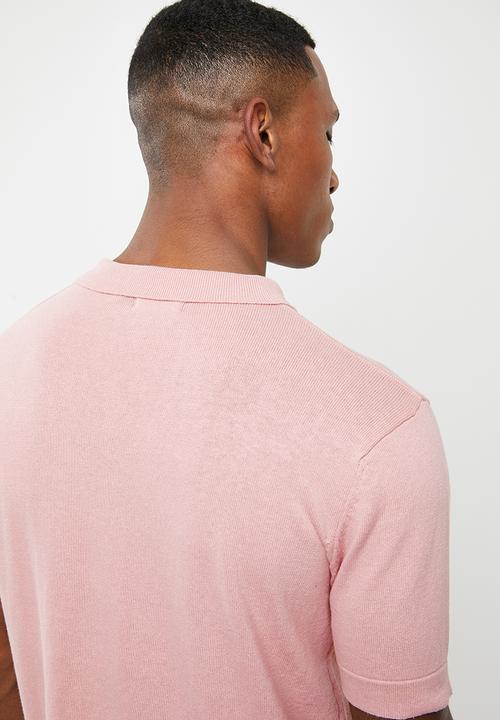 Brave Soul - Columbush short sleeve tee - pink