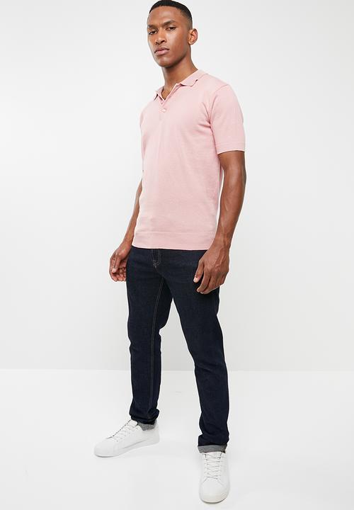 Brave Soul - Columbush short sleeve tee - pink