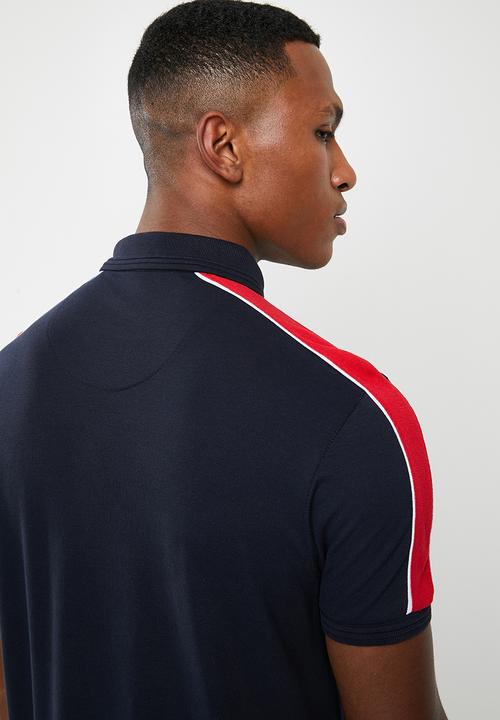 Brave Soul - Goldin short sleeve tee - navy