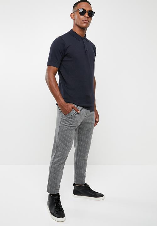 Brave Soul - Columbush short sleeve tee - navy