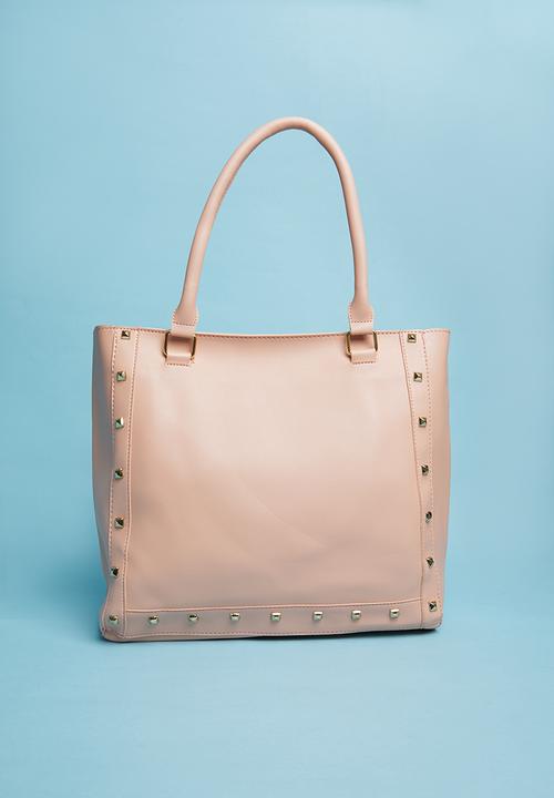 Superbalist - Stud detail handbag - pink