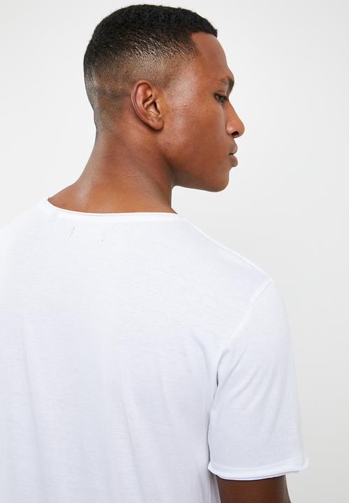 Brave Soul - Fresher short sleeve tee - white