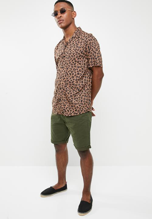 Brave Soul - Hansen shorts - khaki